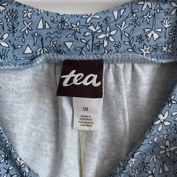 NWT Tea Collection Floral Cold Shoulder Dress, Size 10 years - Picture 6 of 6